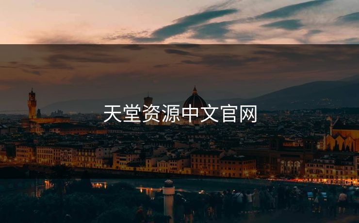 天堂资源中文官网